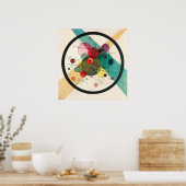 Kreise in einem Kreis, Kandinsky Poster (Küche)