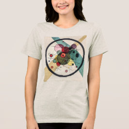 Kreise in einem Kreis - Kandinsky Tri-Blend Shirt