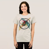 Kreise in einem Kreis - Kandinsky Tri-Blend Shirt (Vorderseite voll)