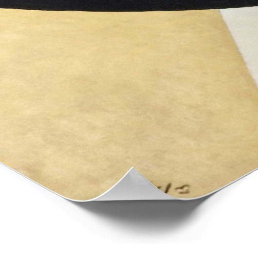 Kreise in einem Kreis Poster (Ecke)