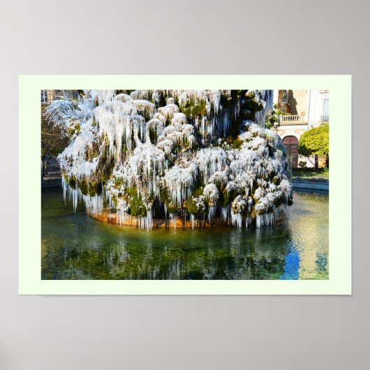 Kreise in Montpellier Poster (Vorne)