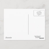 Kreise innerhalb von Kreisen Postkarte (Rückseite)