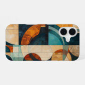 Kreise iPhone 16 Hülle (Rückseite (Horizontal))