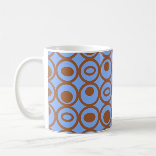 Kreise Kaffeemaschine Tasse (Links)