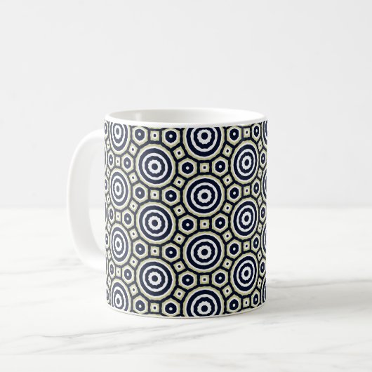 Kreise Kaffeetasse (Vorderseite Links)