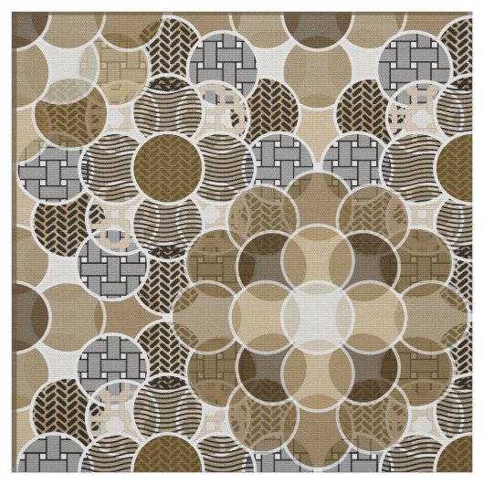 Kreise, Kreise, Kreise! Stoff (Muster)