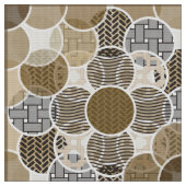 Kreise, Kreise, Kreise! Stoff (Nahaufnahme)