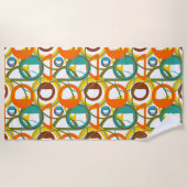 Kreise, Kreise Strandtuch (Vorderseite)