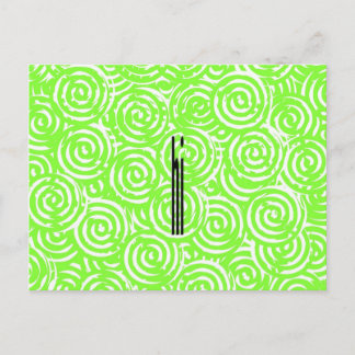 Kreise, Kreise und mehr Kreise Postkarte