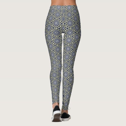 Kreise Leggings (Rückseite)