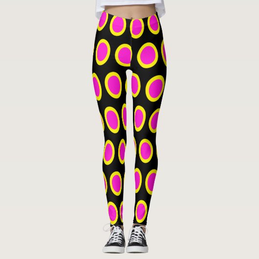 Kreise Leggings (Vorderseite)