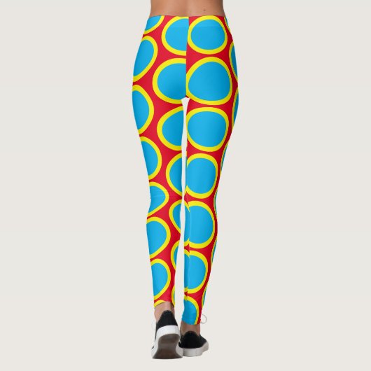 Kreise Leggings (Rückseite)