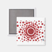 Kreise Magnet (Vorderseite/Rückseite)