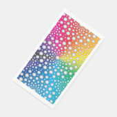 Kreise Mandala 2 Serviette (Ecke)