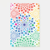 Kreise Mandala 3 Post-it Klebezettel (Vorderseite)
