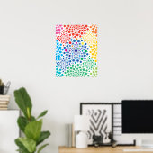 Kreise Mandala 3 Poster (Heimbüro)