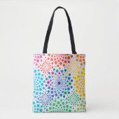 Kreise Mandala 3 Tasche (Vorderseite)