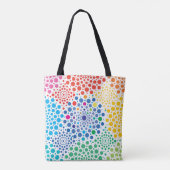 Kreise Mandala 3 Tasche (Rückseite)