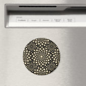 Kreise Mandala Magnet (In Situ (Geschirrspüler))