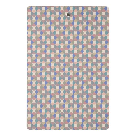 Kreise Mini Klemmbrett (Rückseite)