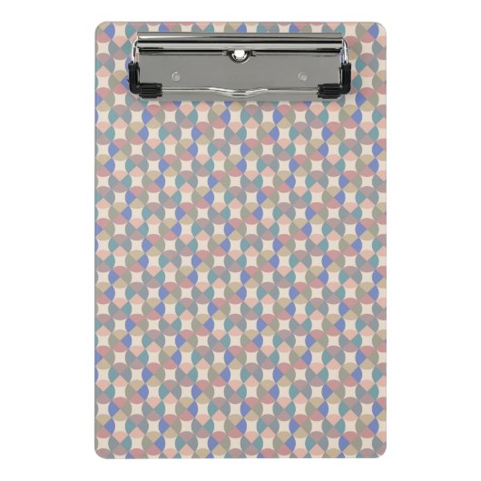 Kreise Mini Klemmbrett (Vorderseite)