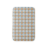 Kreise mit Linsenmuster und Diamond Badematte (Vorderseite Vertikal)
