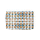 Kreise mit Linsenmuster und Diamond Badematte (Vorderseite)