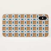 Kreise mit Linsenmuster und Diamond Case-Mate iPhone Hülle (Rückseite (Horizontal))