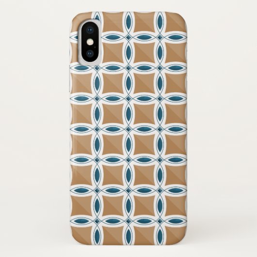 Kreise mit Linsenmuster und Diamond Case-Mate iPhone Hülle (Rückseite)
