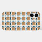 Kreise mit Linsenmuster und Diamond Case-Mate iPhone Hülle (Rückseite (Horizontal))