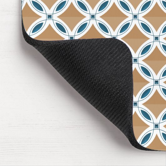 Kreise mit Linsenmuster und Diamond Mousepad (Ecke)