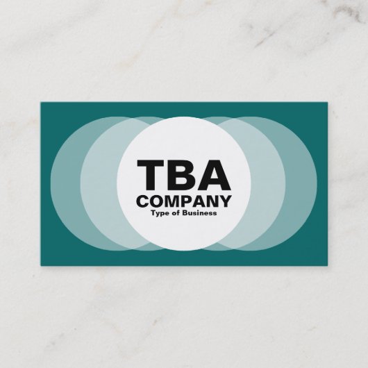 Kreise - Moos Green Visitenkarte (Vorderseite)