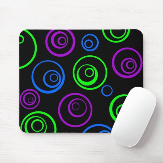 Kreise Mousepad (Mit Mouse)