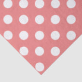 Kreise Muster Lichtkoralle Seidenpapier (Detail)