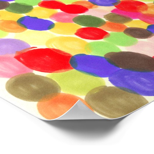 Kreise Poster (Ecke)