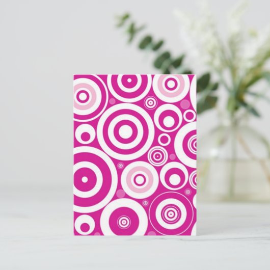 Kreise Postkarte (Stehend Vorderseite)