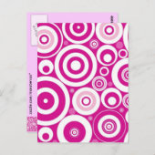 Kreise Postkarte (Vorne/Hinten)