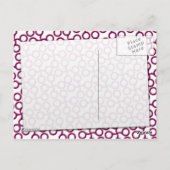 Kreise Postkarte (Rückseite)