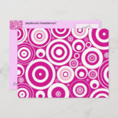 Kreise Postkarte (Vorne/Hinten)