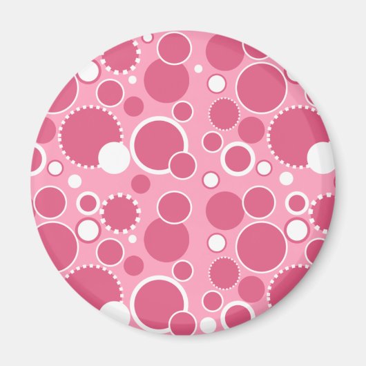 Kreise & Punkte Magnet (Vorne)