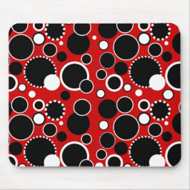 Kreise & Punkte Mousepad