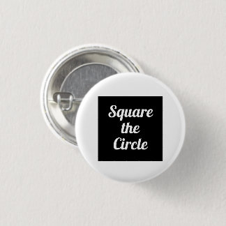 Kreise quadrieren Knopf Button