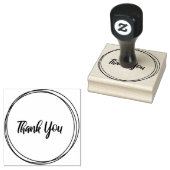 Kreise, Ringe danke Briefmarke. Gummistempel (Stempel)