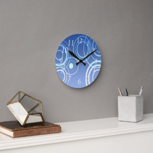 Kreise runde wanduhr