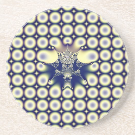 Kreise Sandstein Untersetzer (Vorne)