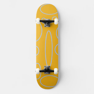 Kreise Schleifen in Orange Skateboard