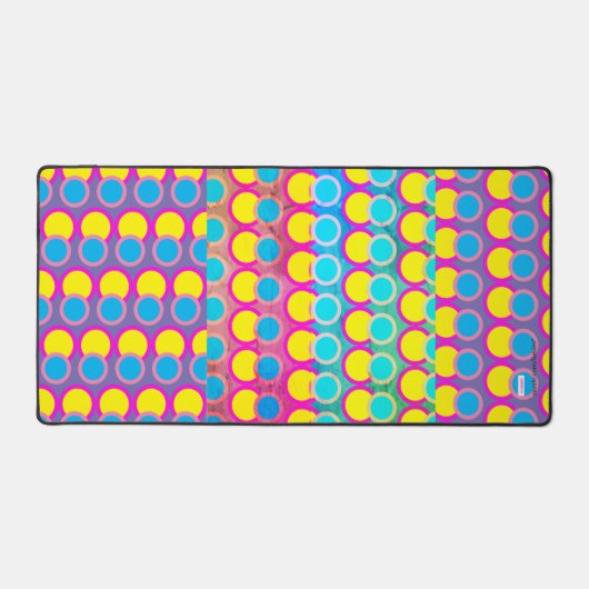 Kreise Schreibtischunterlage (Vorderseite)