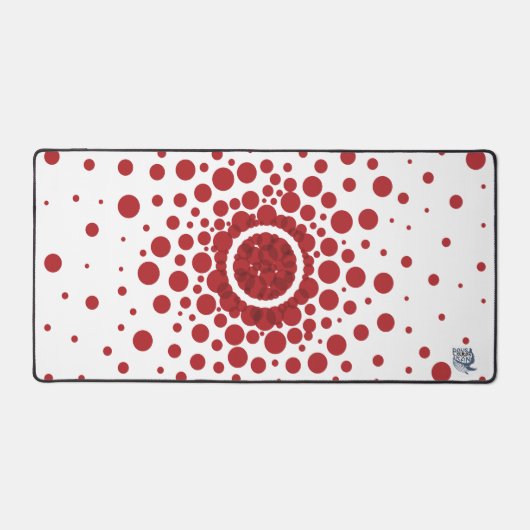 Kreise Schreibtischunterlage (Vorderseite)