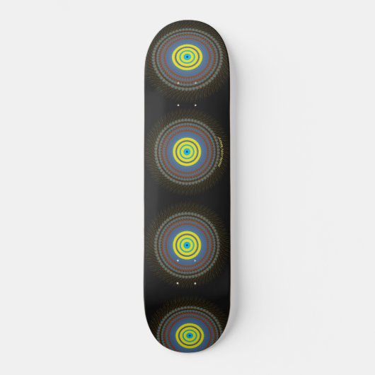 Kreise Skateboard (Vorderseite)