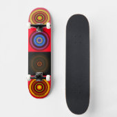Kreise Skateboard (Vorderseite)
